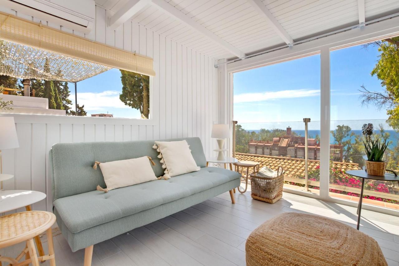 Casa De La Playa. Beach House With Magnificent Sea Malaga Luaran gambar